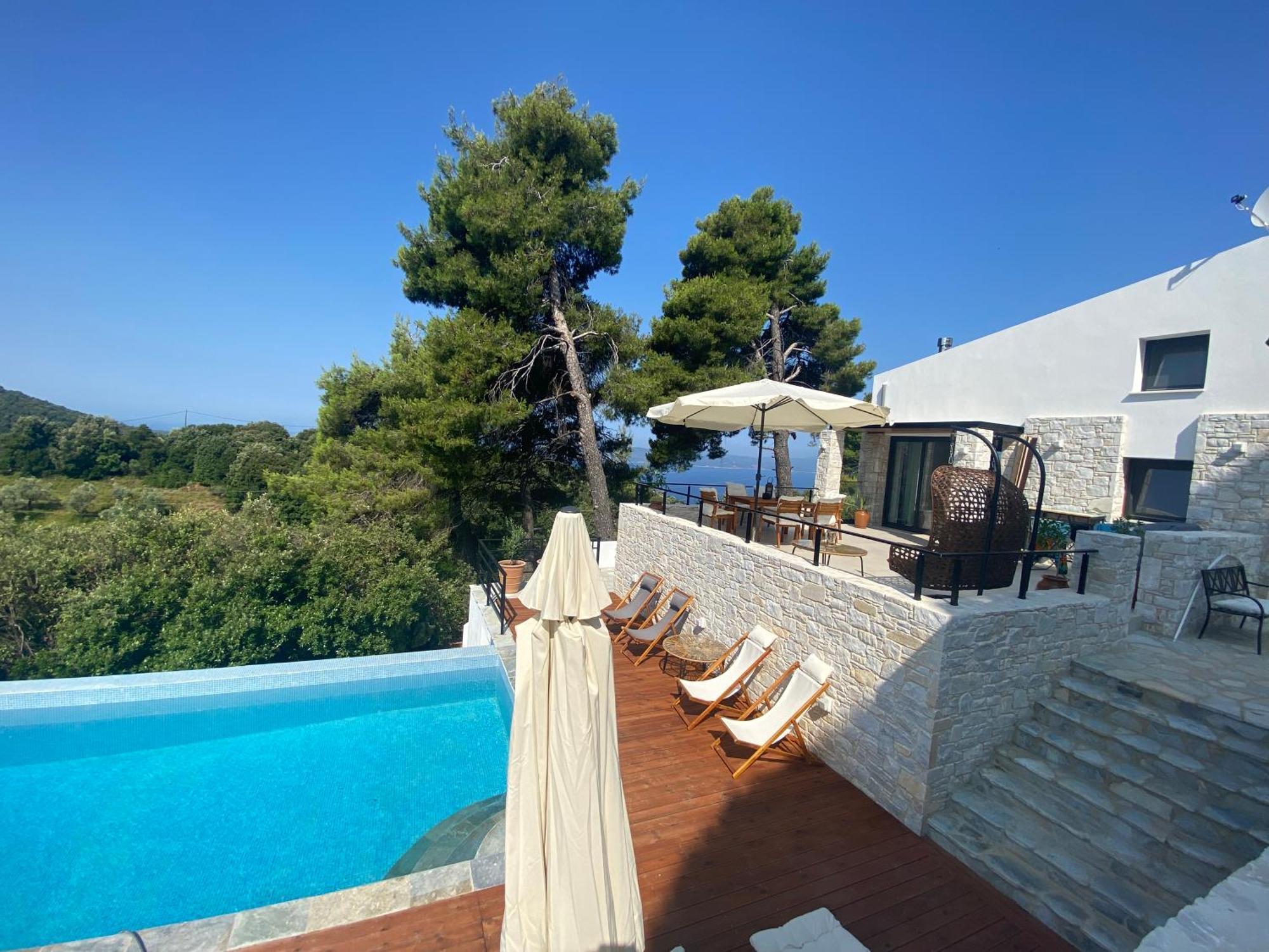 Allure Luxury Villas Moni Evaggelistrias Extérieur photo