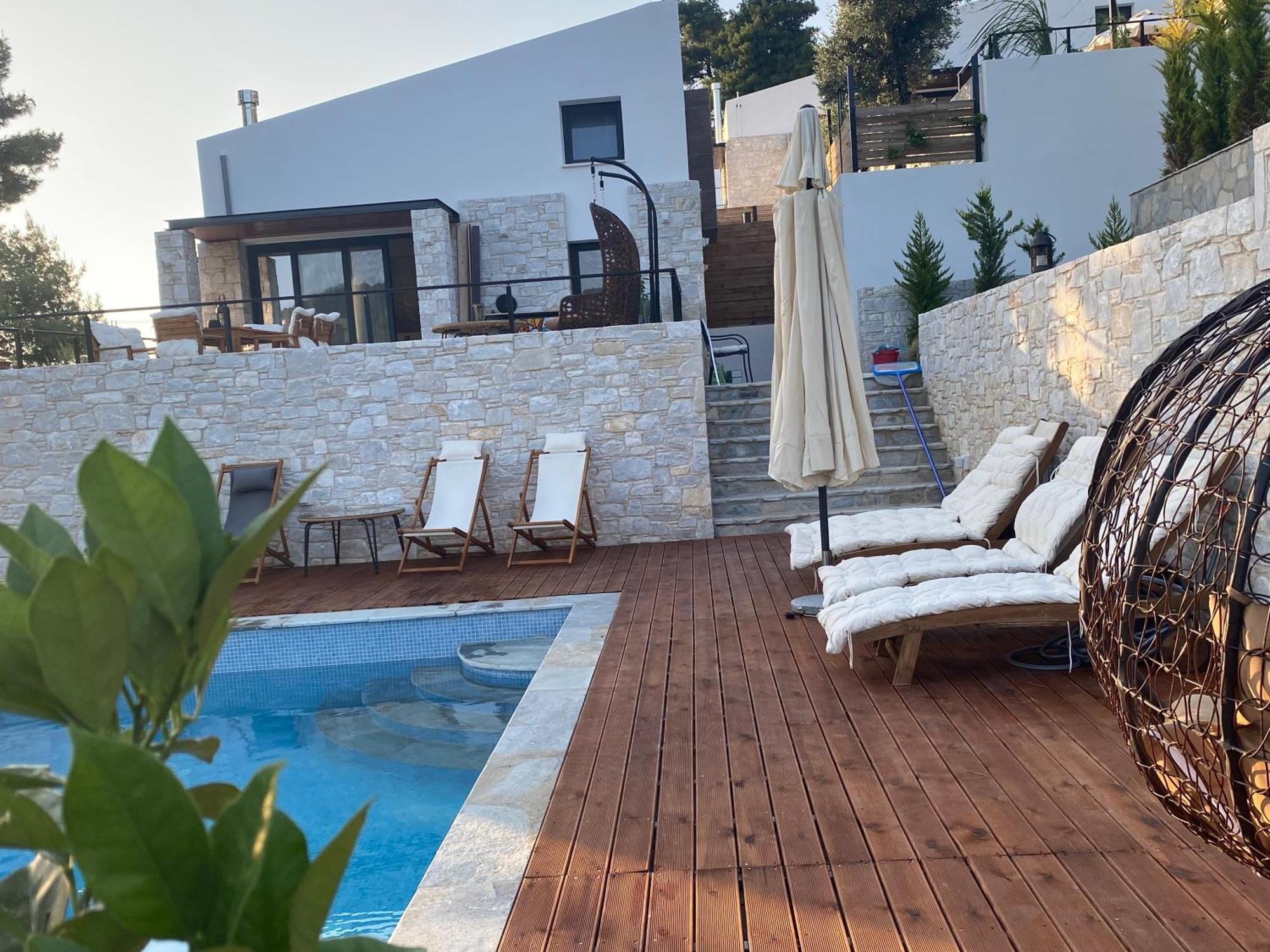 Allure Luxury Villas Moni Evaggelistrias Extérieur photo