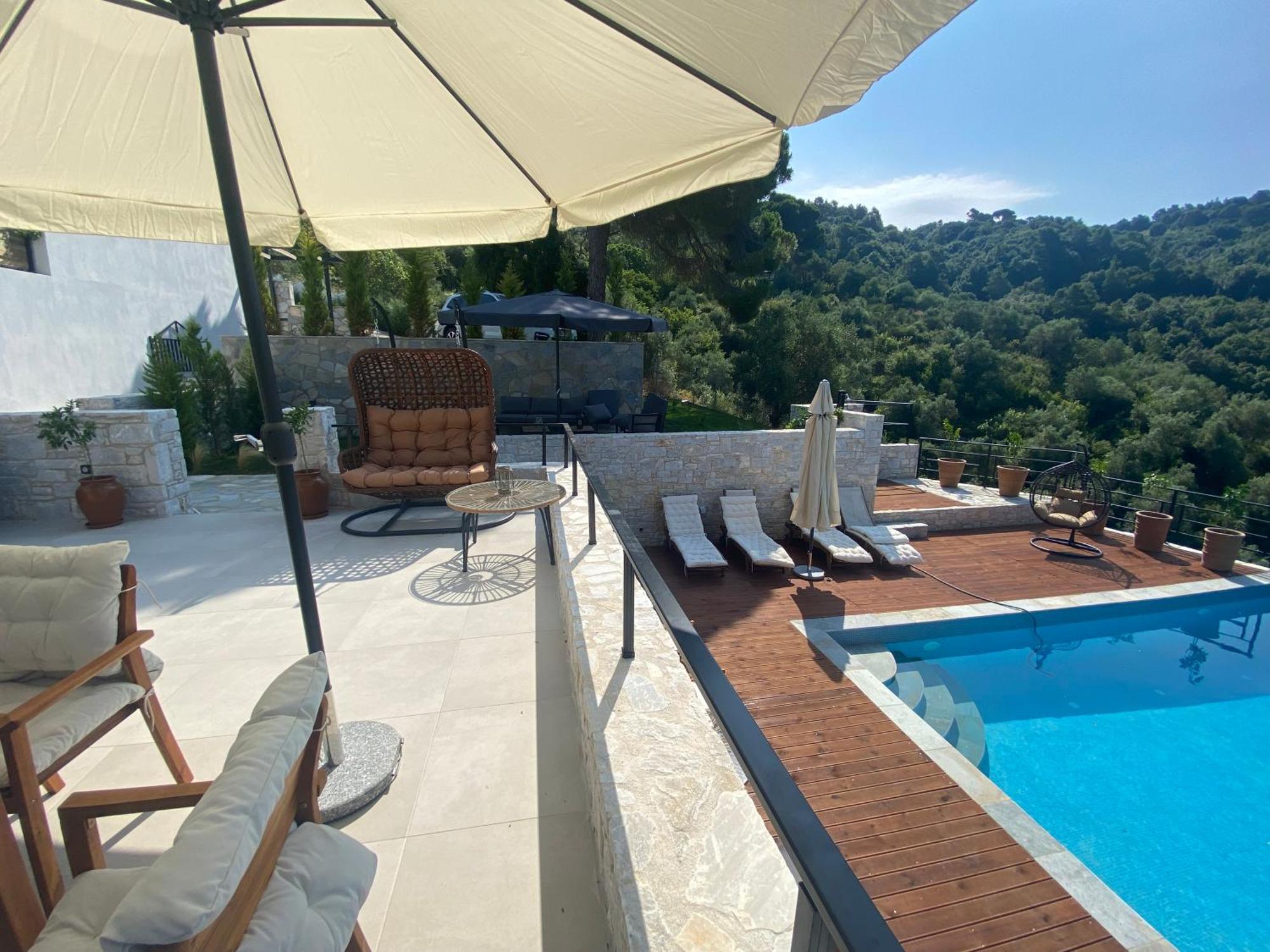 Allure Luxury Villas Moni Evaggelistrias Extérieur photo