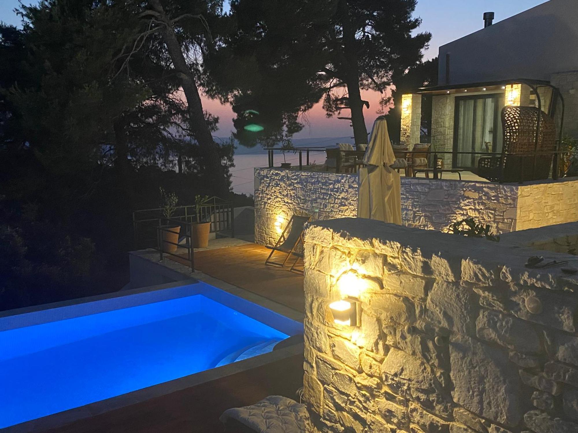 Allure Luxury Villas Moni Evaggelistrias Extérieur photo